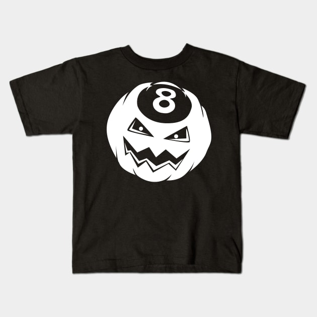 8 ball Kids T-Shirt by rashiddidou